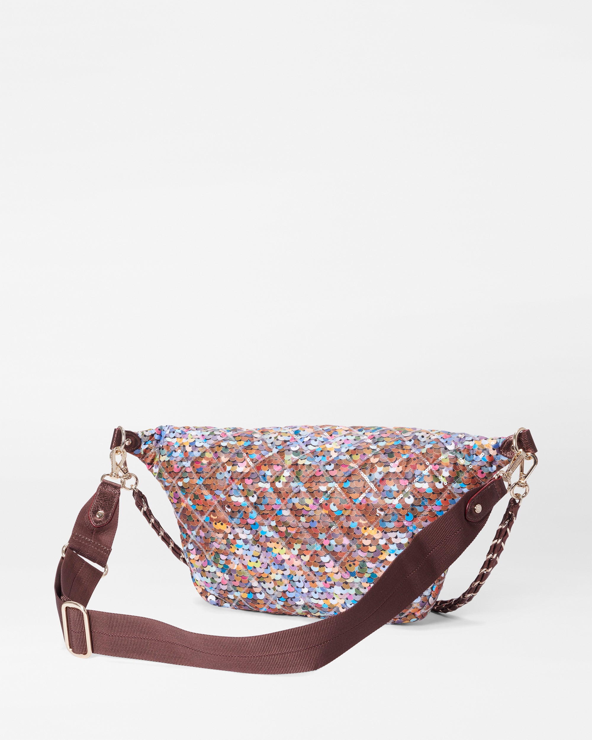 Made by Minga | Women's Woven Crossbody Bag with Adjustable Leather Strap | Natural | Plant-Dyed Natural Fiber