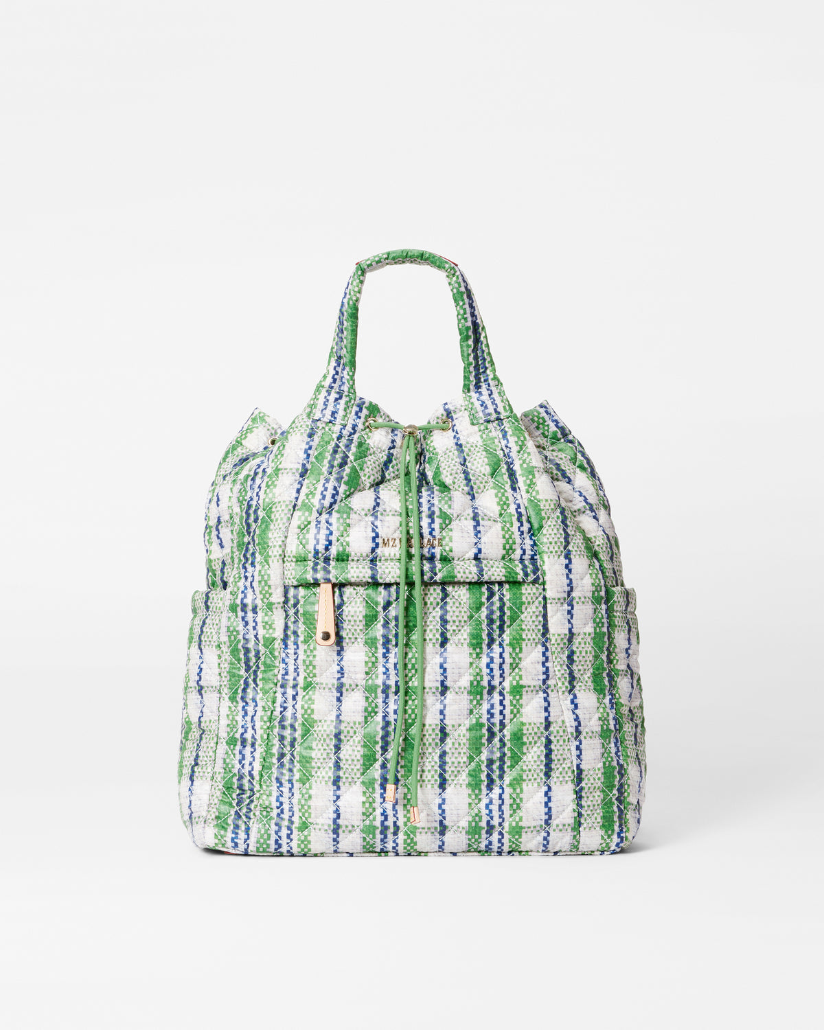 Spring Plaid Metro Convertible Backpack