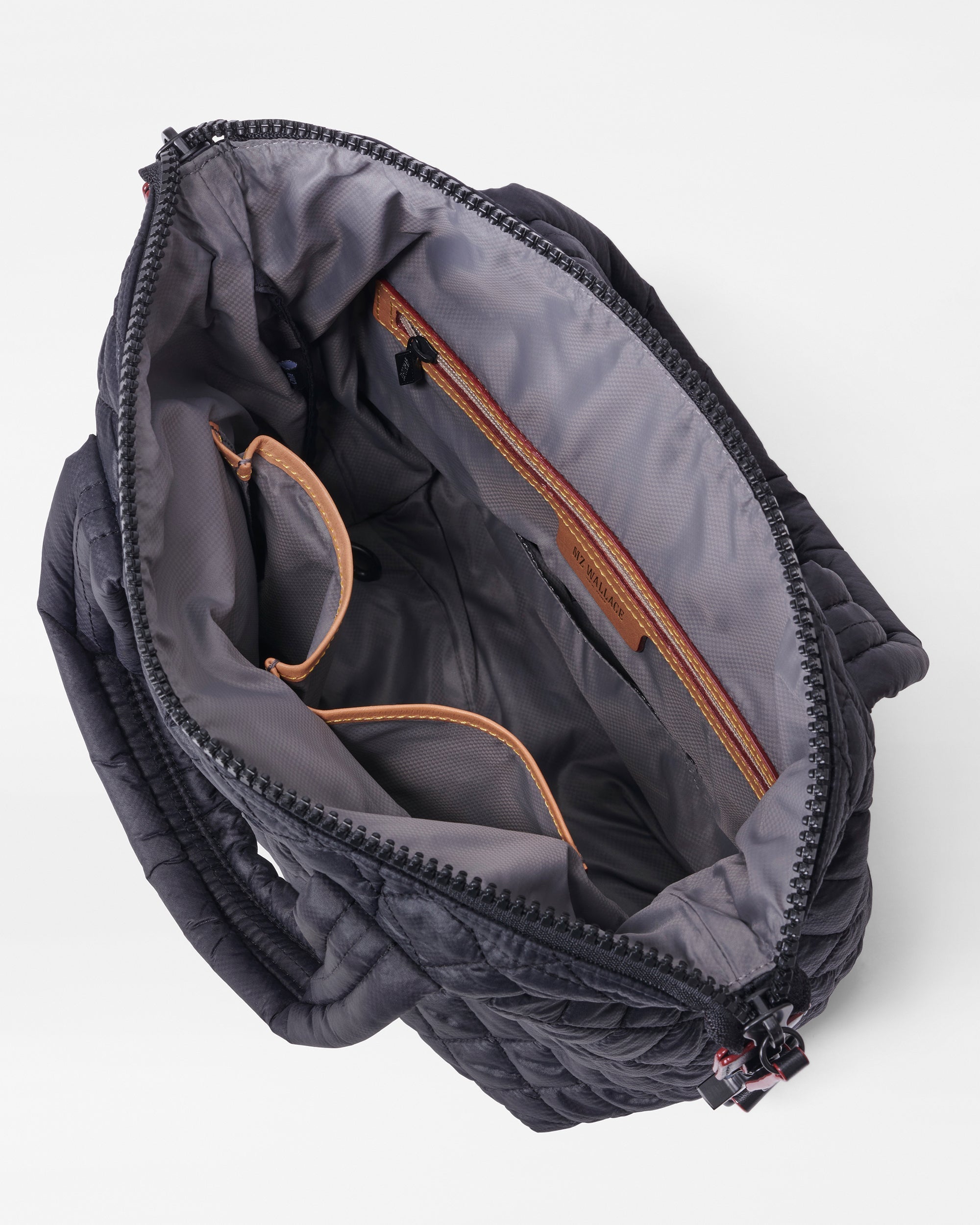 Open Small Sutton Deluxe - Small Black Crossbody Handbag