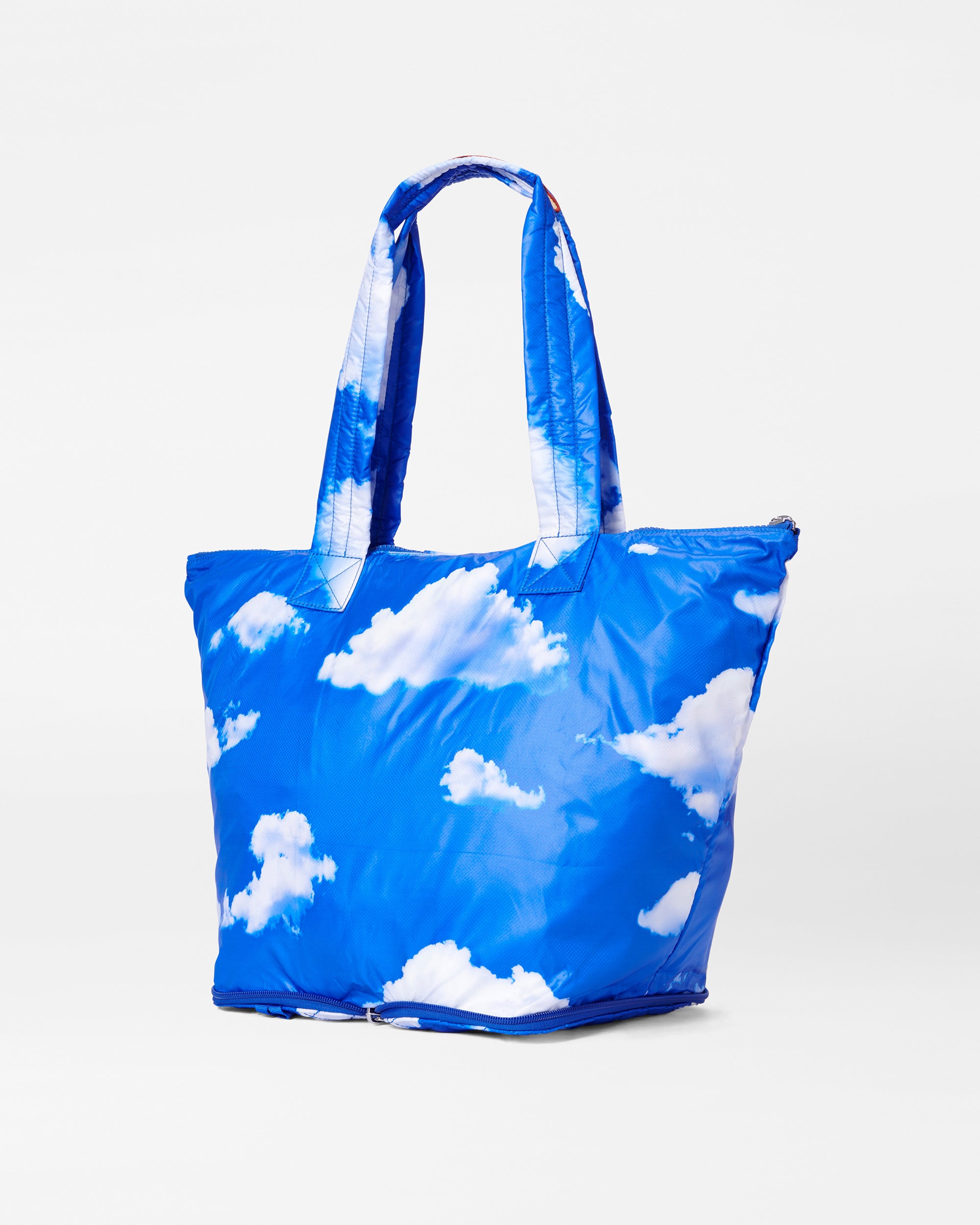 MZ Wallace Cloud Print Packable Tote