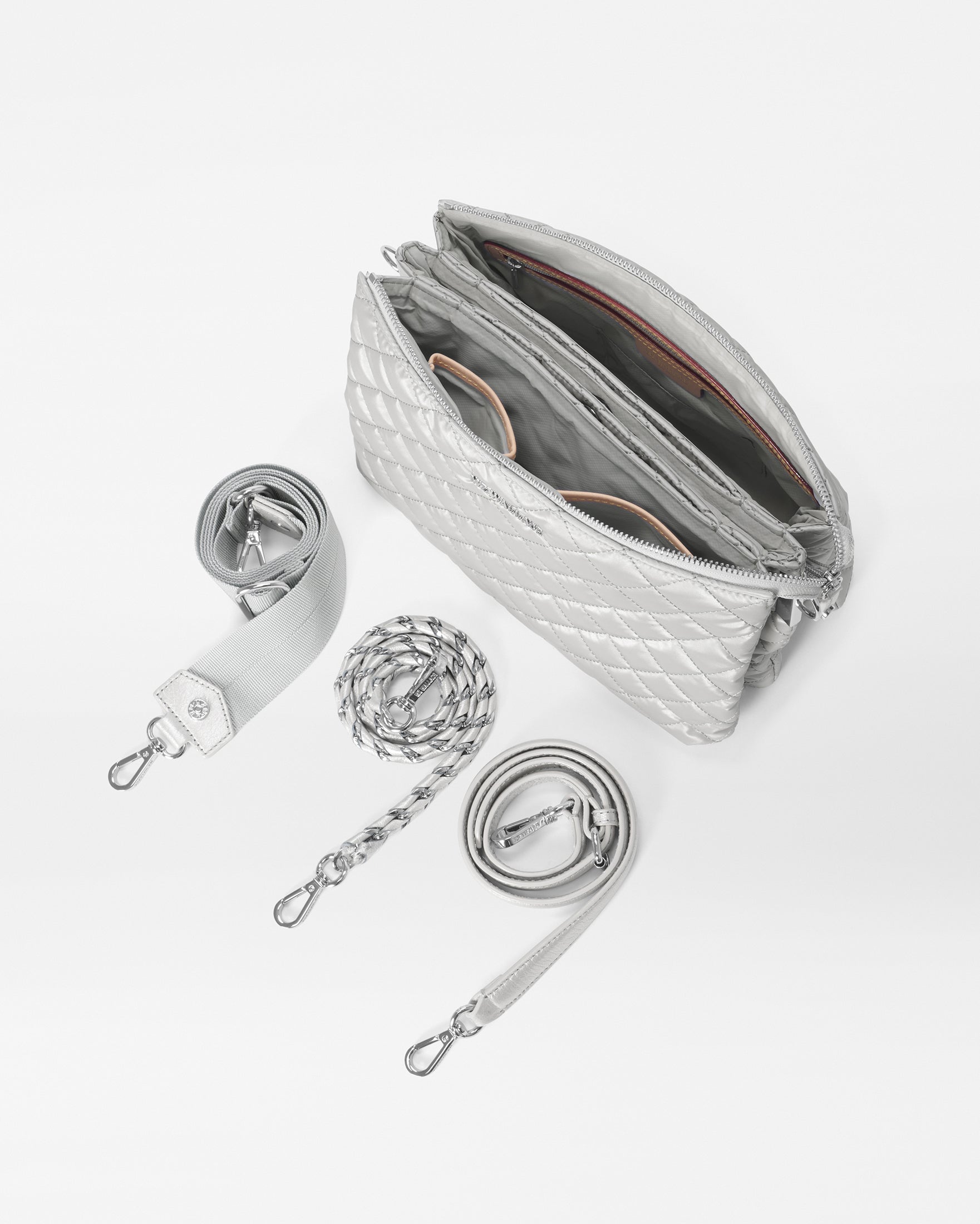 Oyster Metallic Large Crosby Pippa