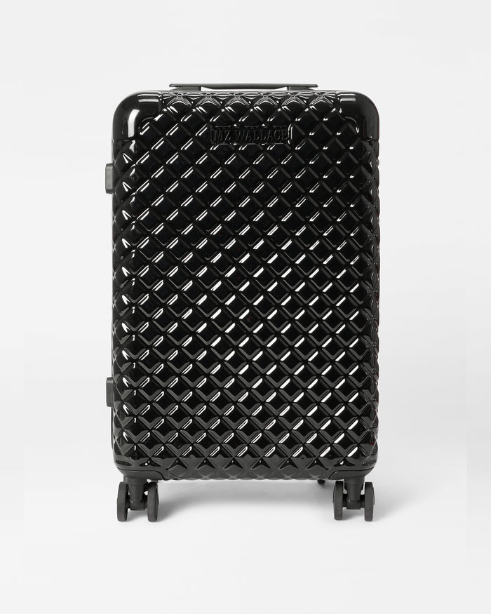 Black Lacquer International Carry-On Luggage