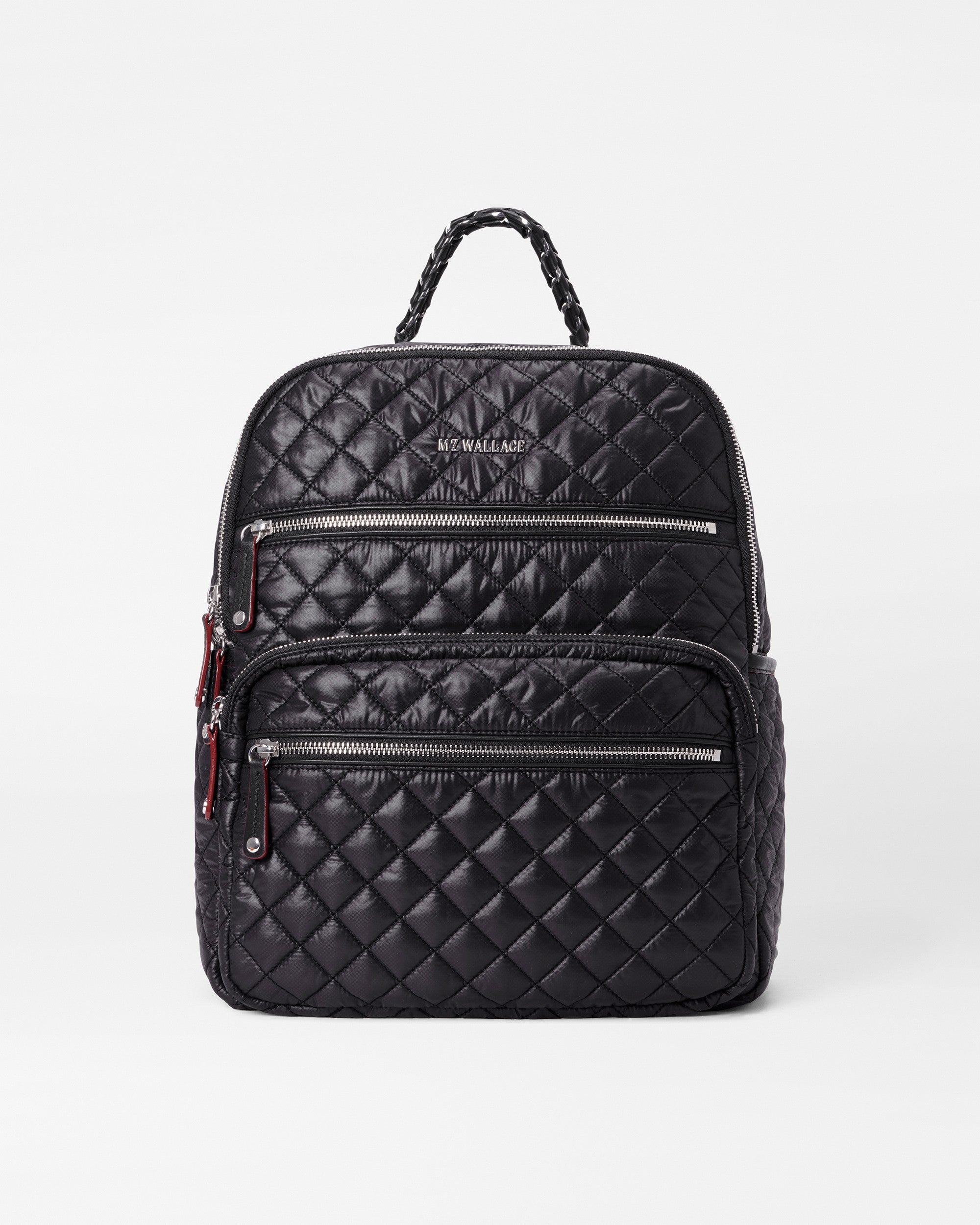 MZ Wallace Black Nylon Backpack