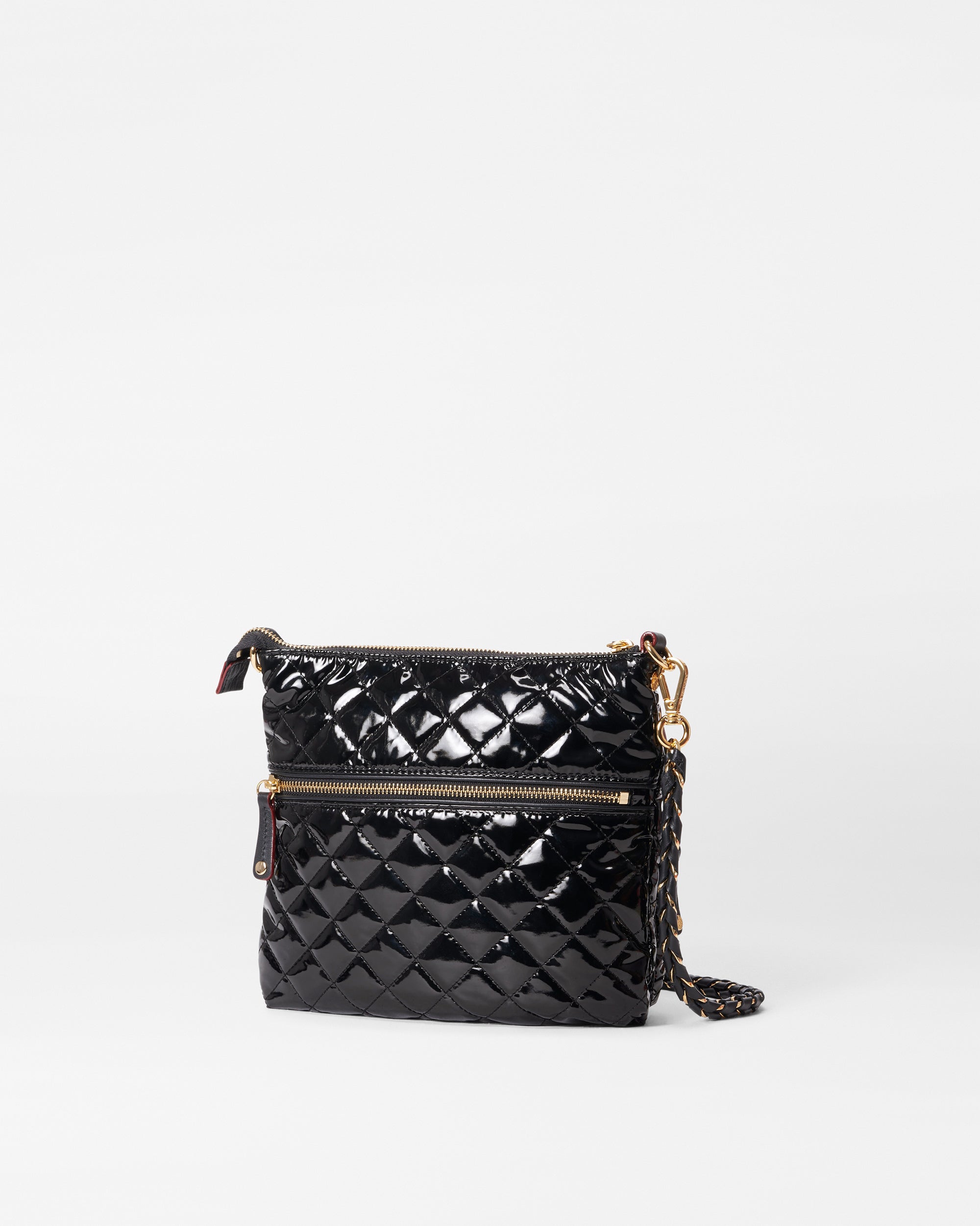 Black Lacquer Downtown Crosby Crossbody