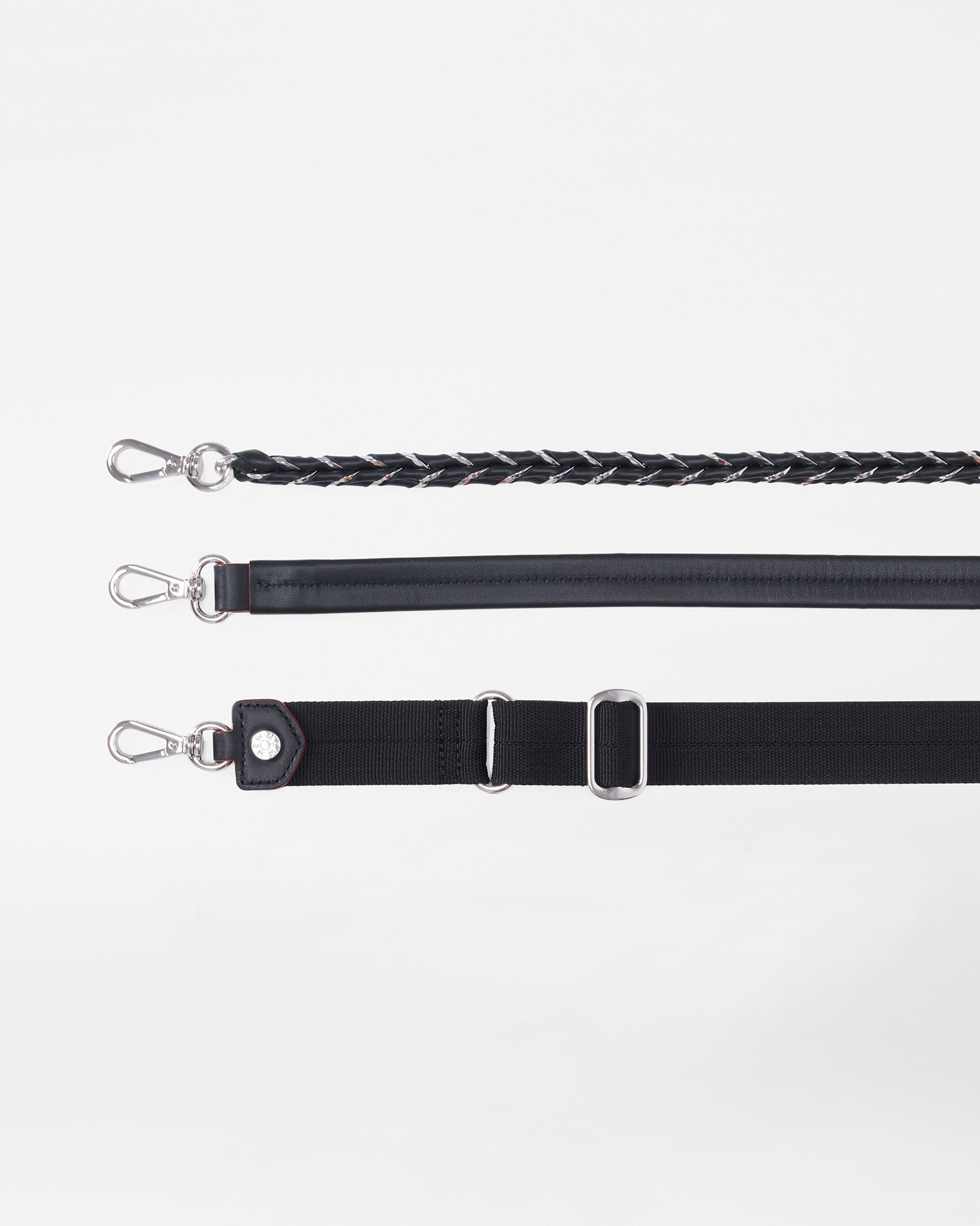 MZ Wallace Black Quilted Crossbody Bag straps