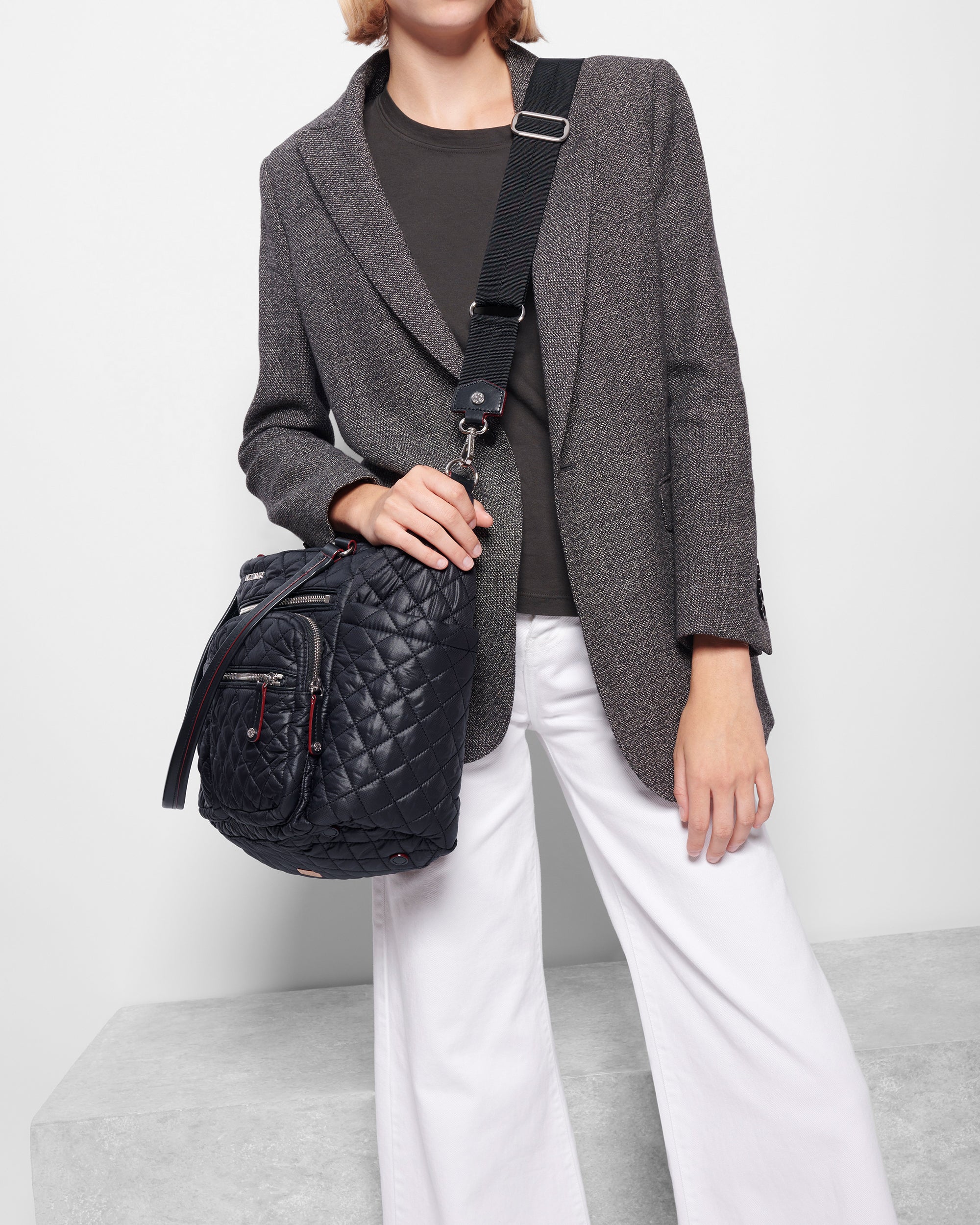 MZ Wallace Black Crossbody Travel Bag for Women