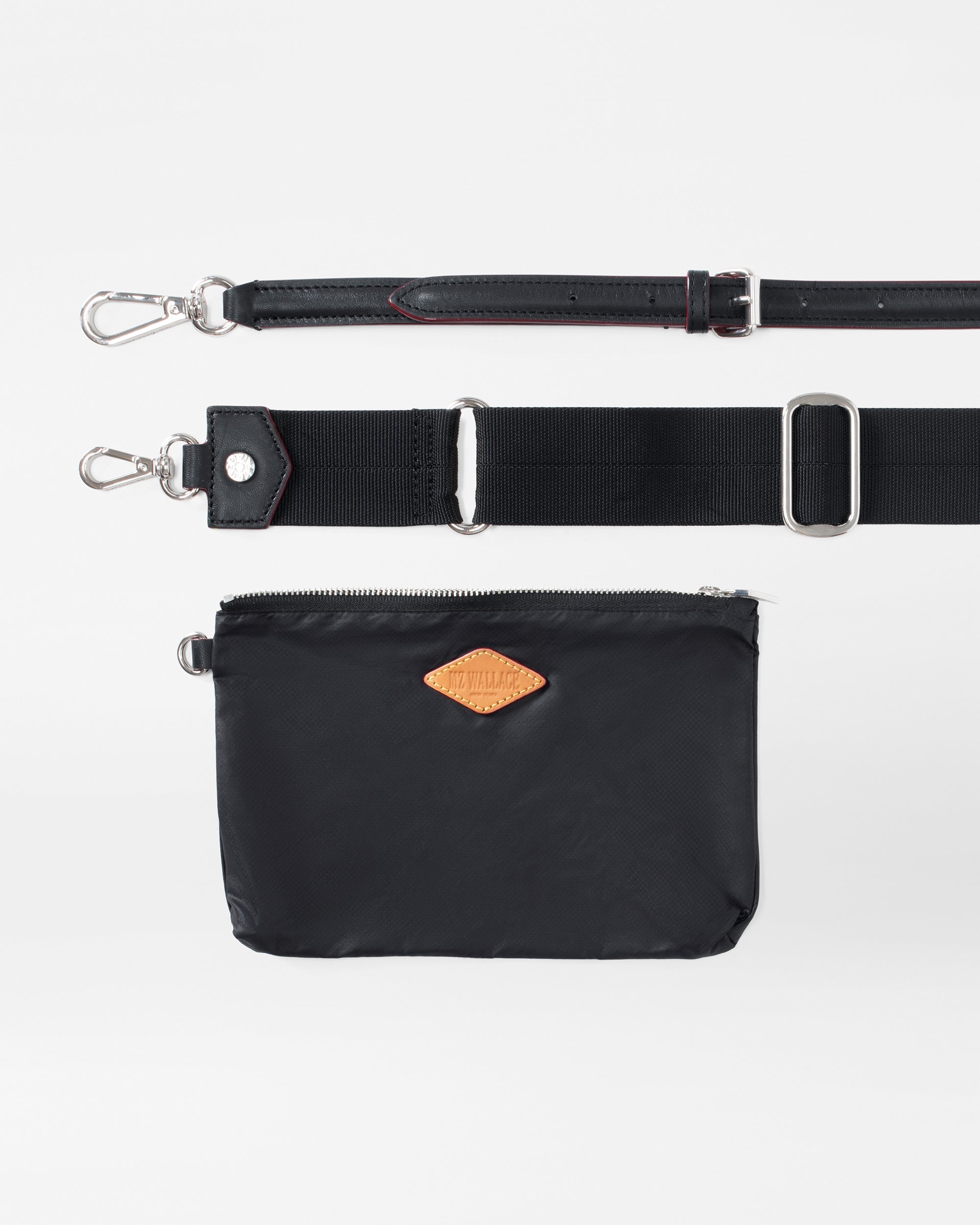 MZ Wallace Black Crossbody Travel Bag for Women