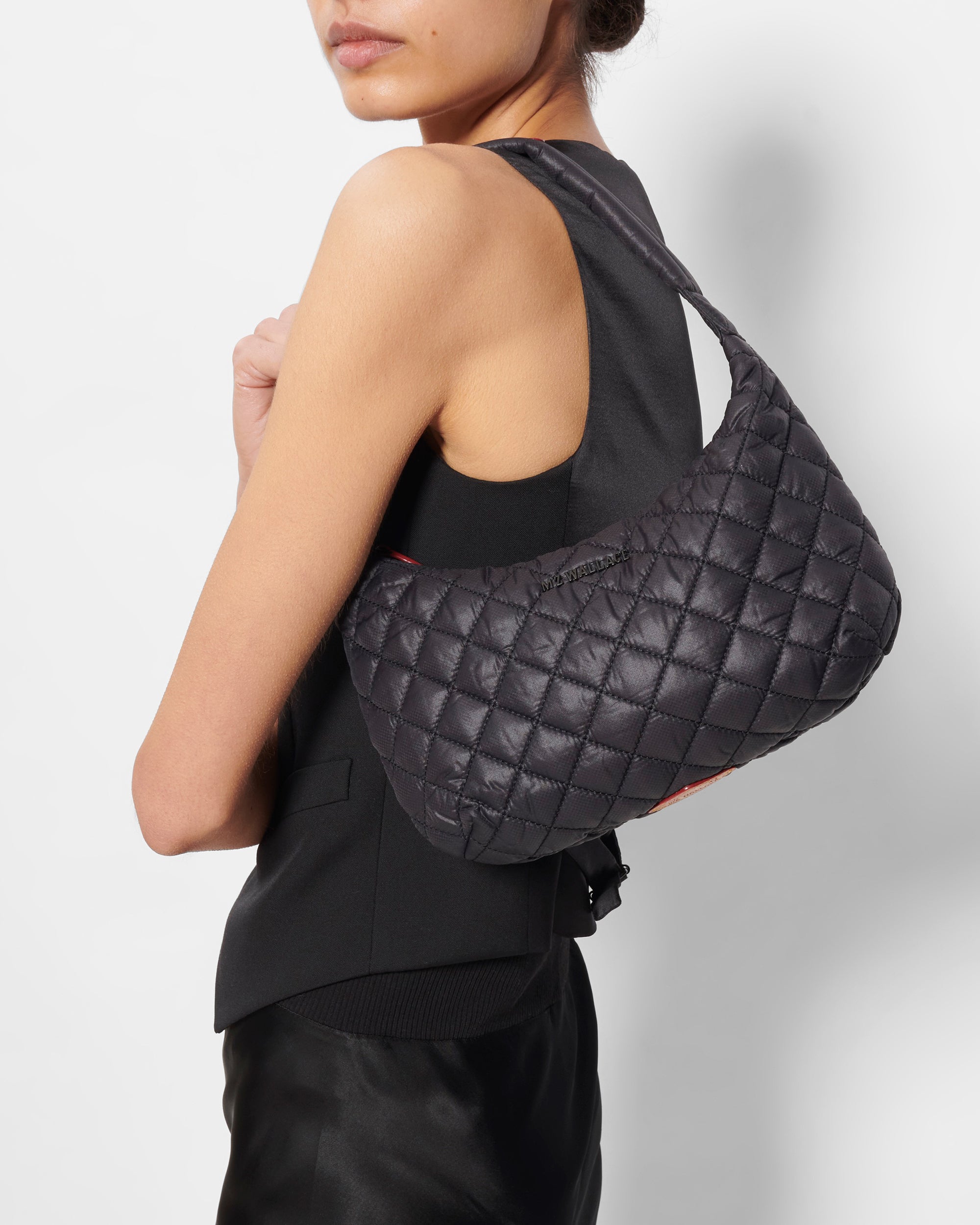 Small Shoulder Bag - Black - Ladies