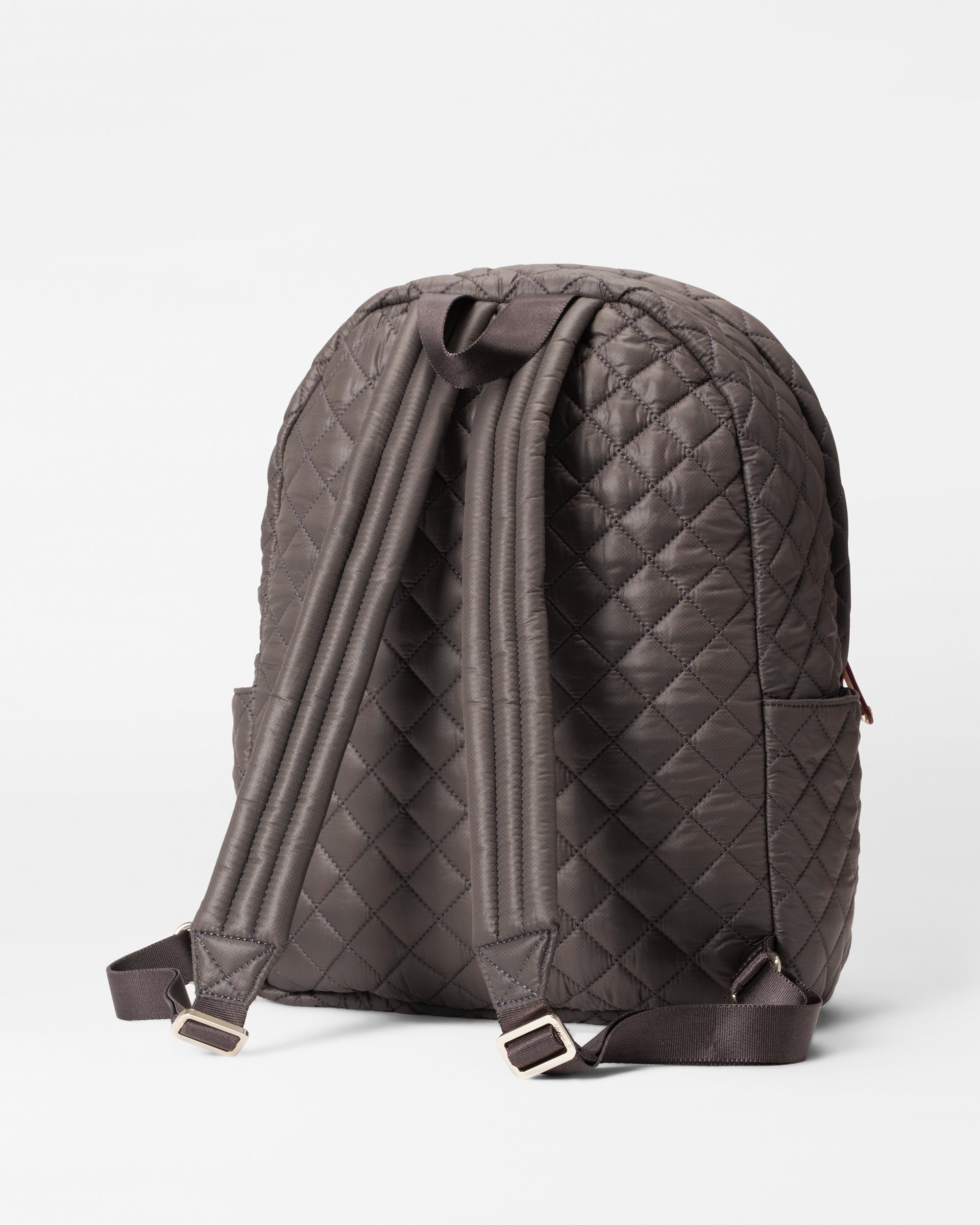 Mz Wallace City Metro Backpack In Grey