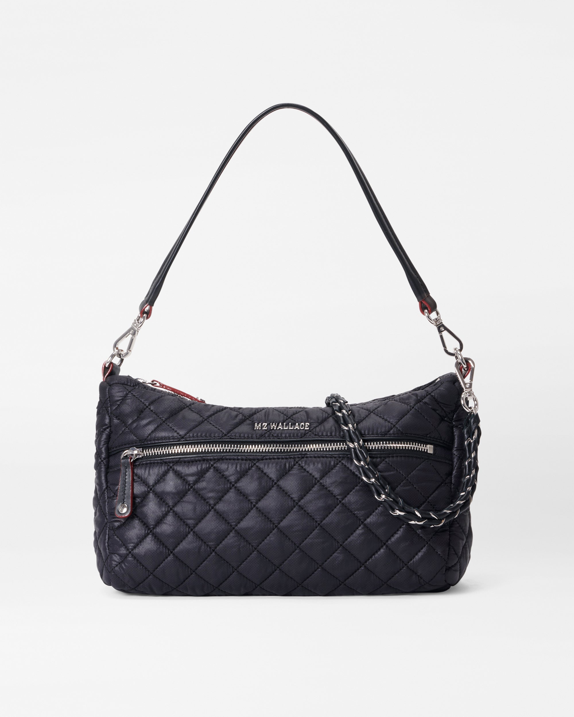 chanel quilted handbag black leather