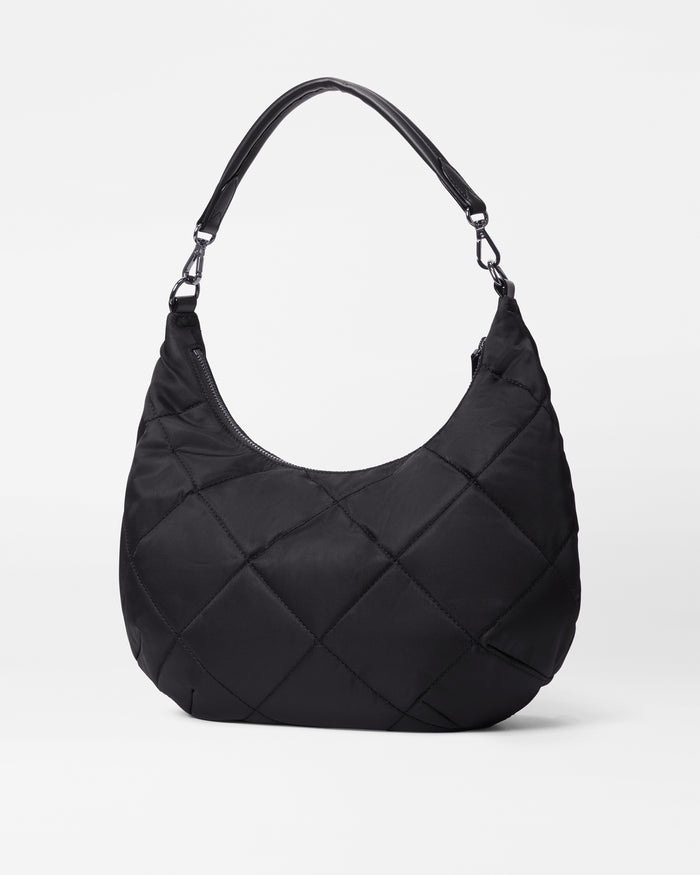 Black Madison Shoulder Bag