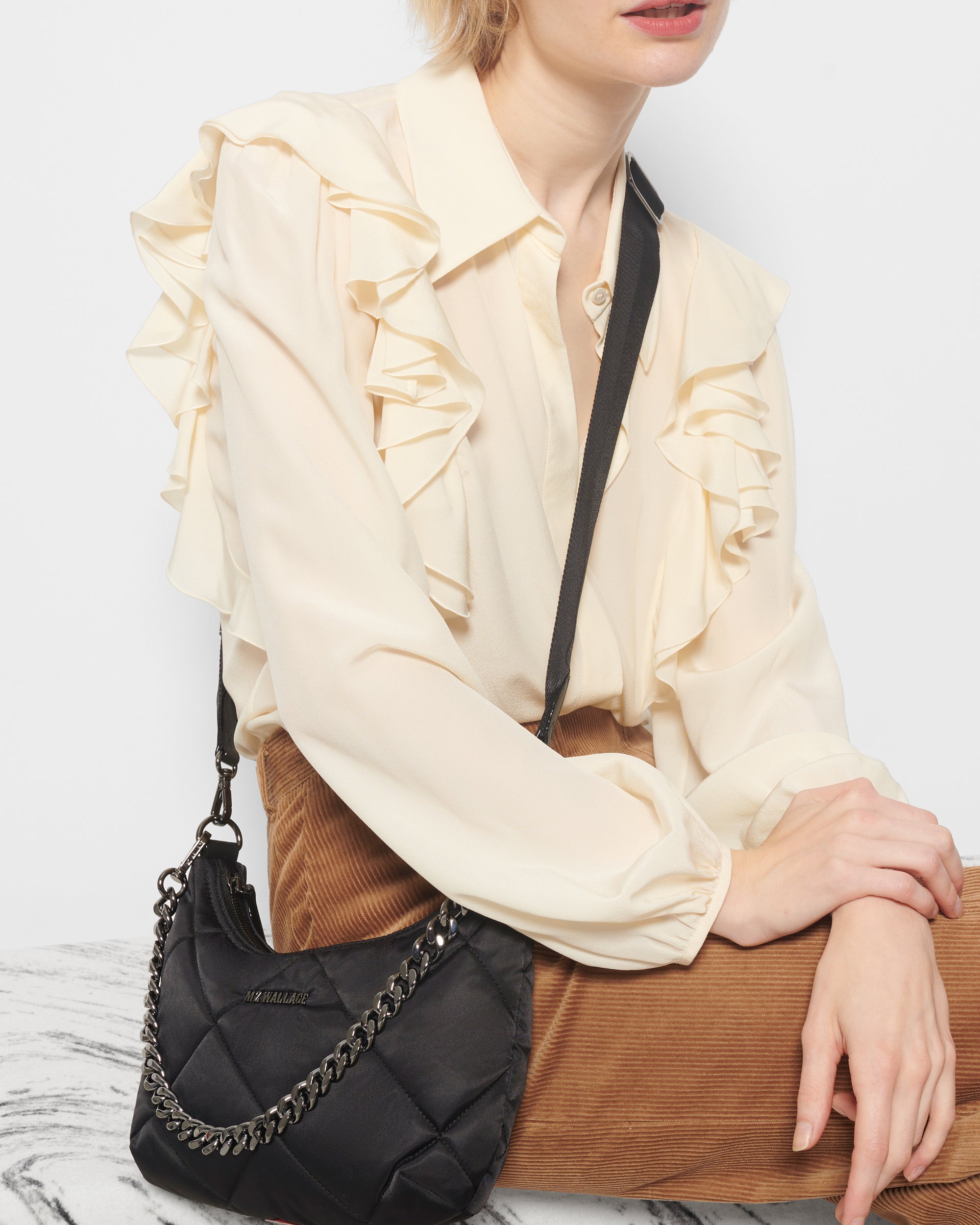 Kate Spade Black Leather Zipper Crossbody Purse Shoulder Bag Cross Body  Small | eBay