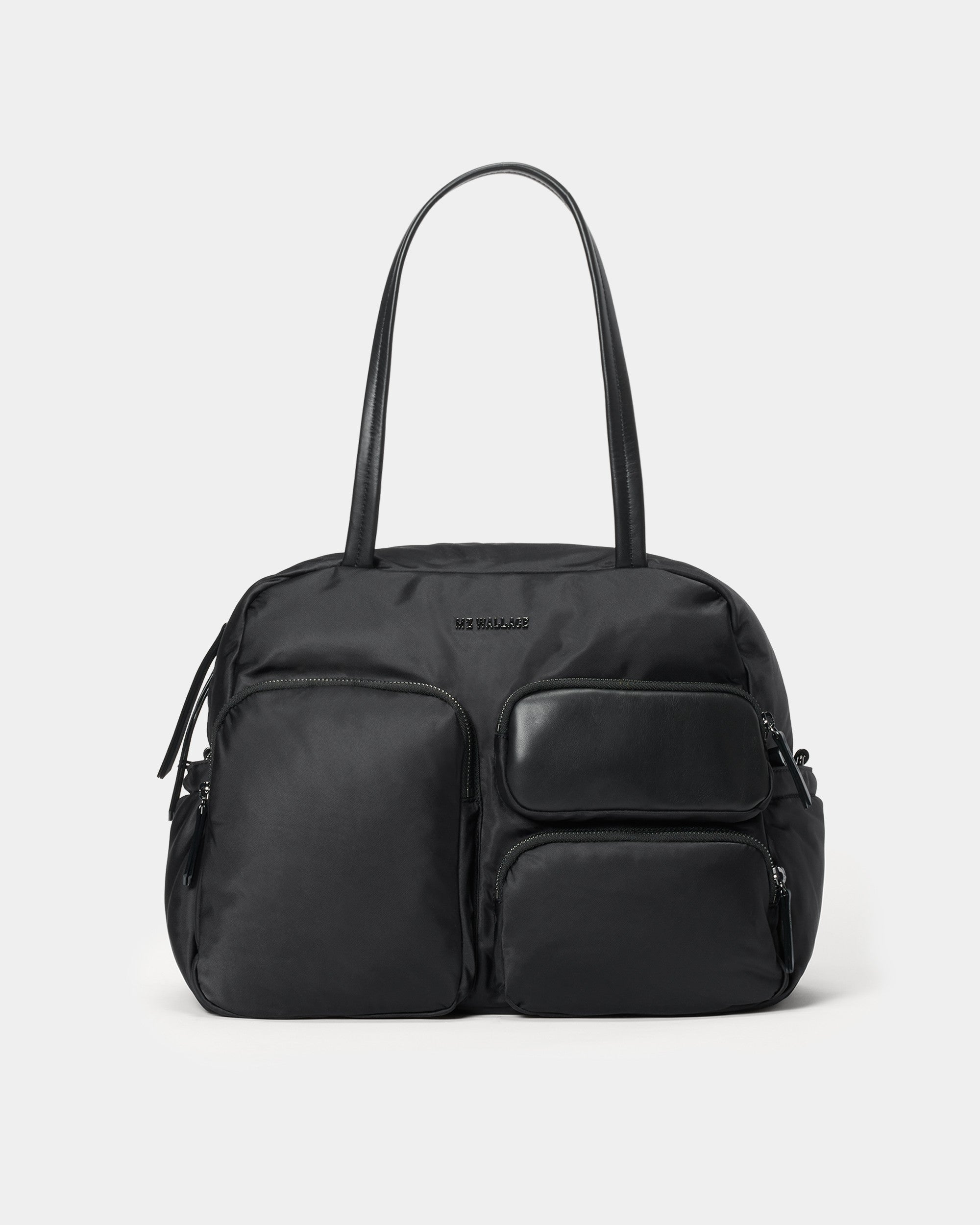 Small Bowery Travel Bag for Women in Black | MZ Wallace