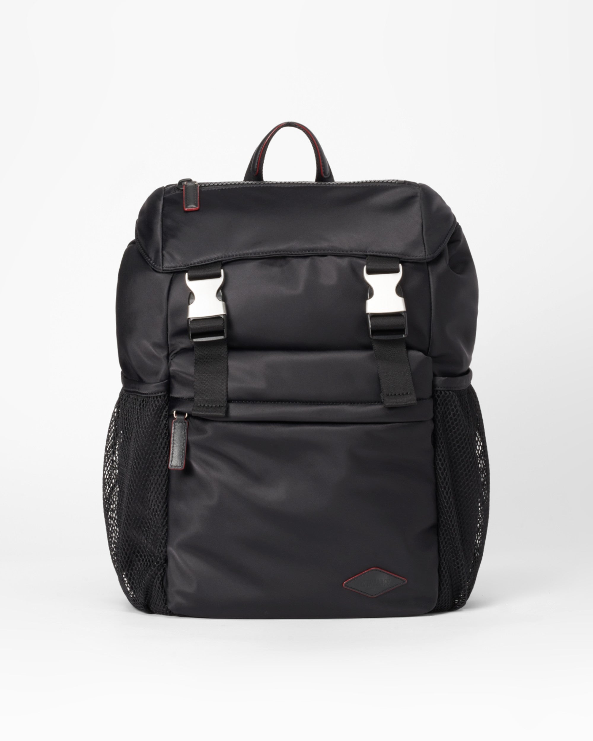Large Black Rucksack Backpack