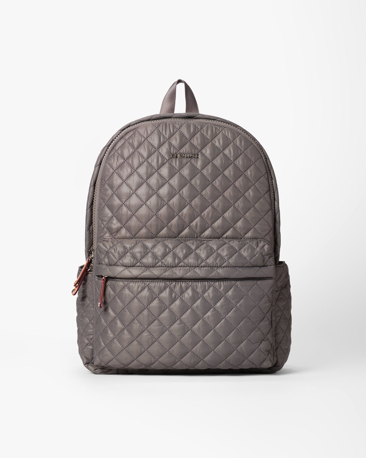MZ Wallace Magnet Gray Metro Backpack II - Luxury Quilted Backpack