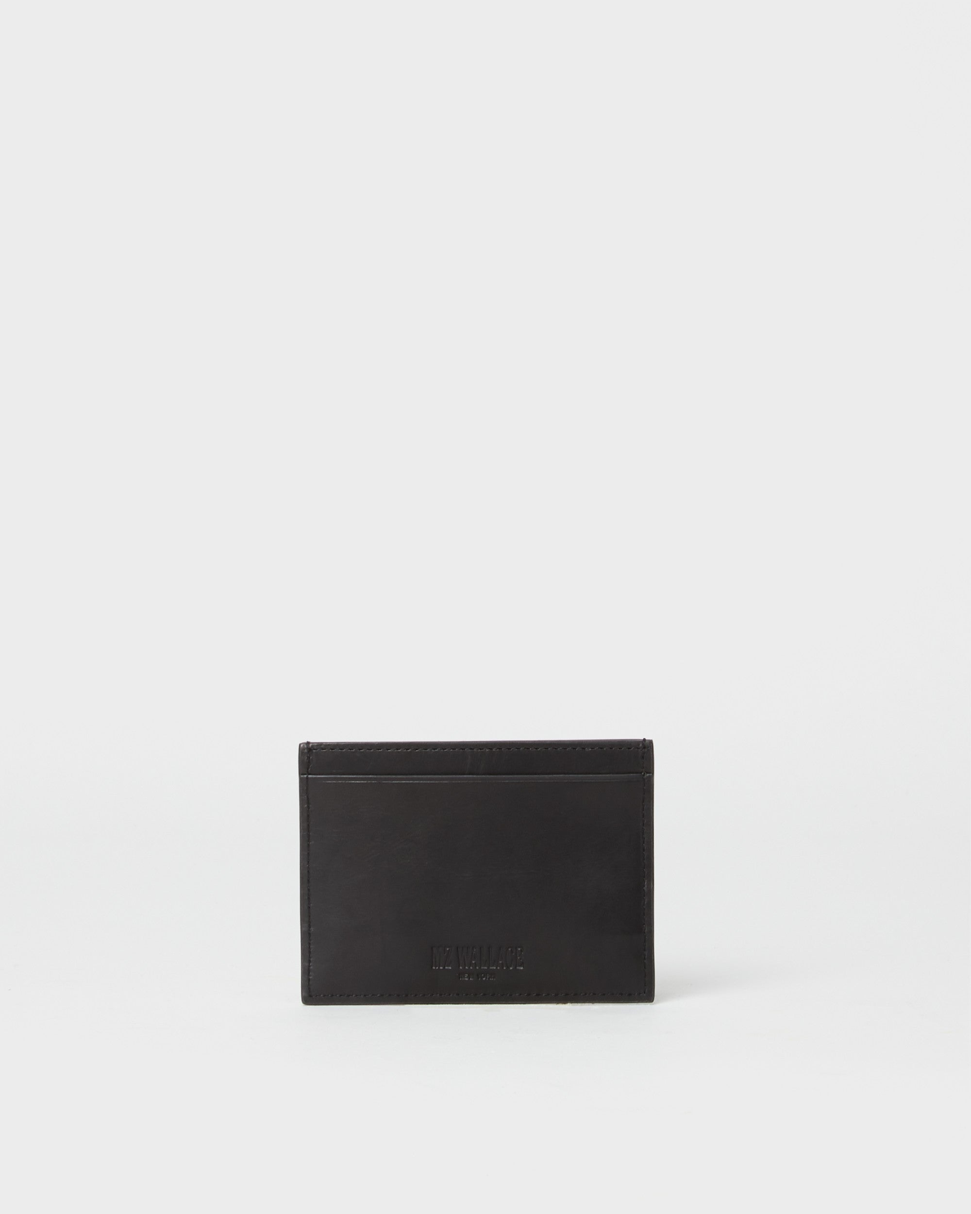 Black Finn Card Case - MZ WALLACE